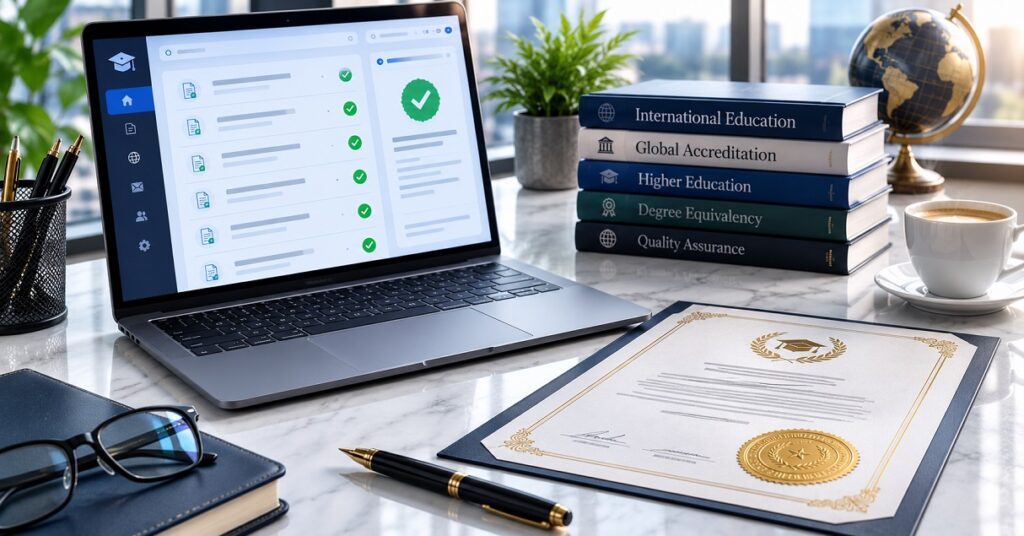 Online university accreditation standards verified guide 2026 CHEA higher education