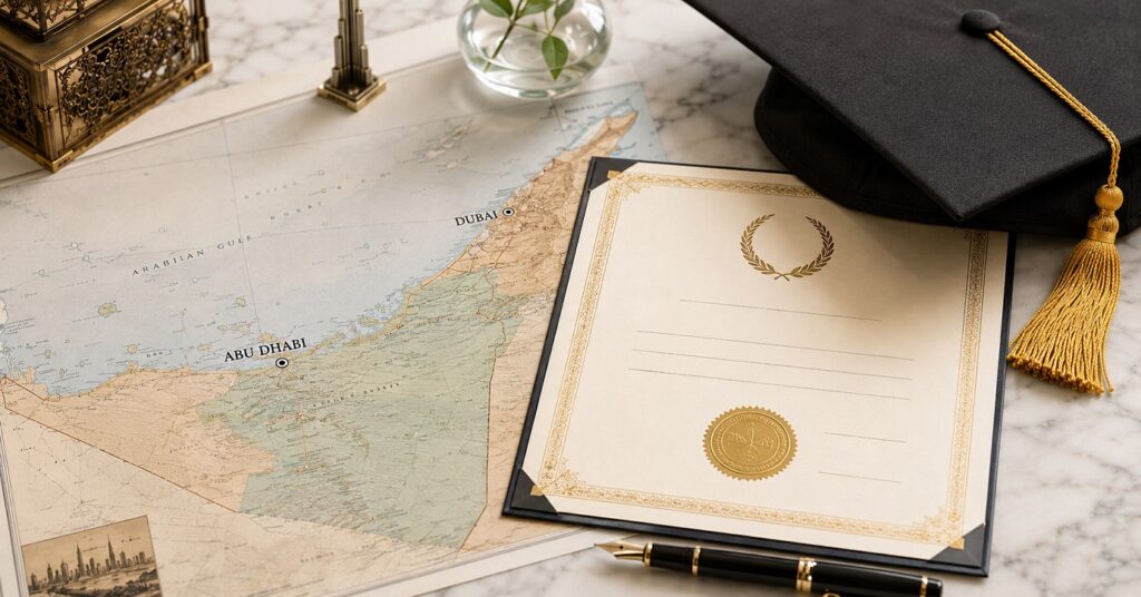 Academic credentials UAE professionals recognition guide 2026