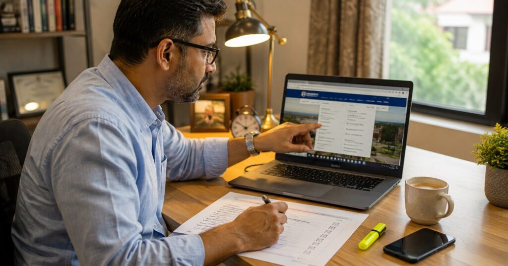 How to Read a University Website Before Enrolling: 7 Proven Checks How to read a university website before enrolling seven proven checks accreditation courses faculty verification