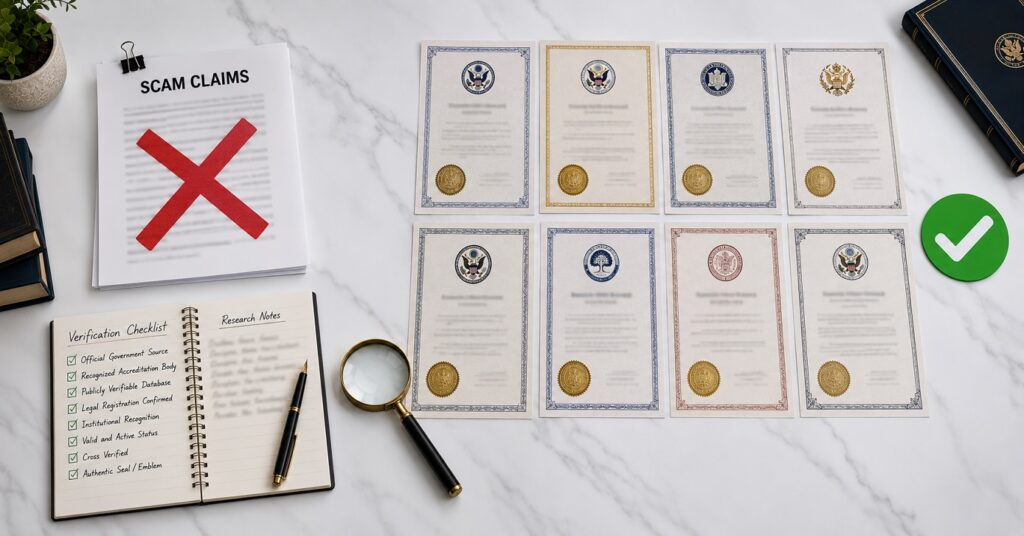 Kennedy University Baptist scam claims answered 8 official sources verified review 2026